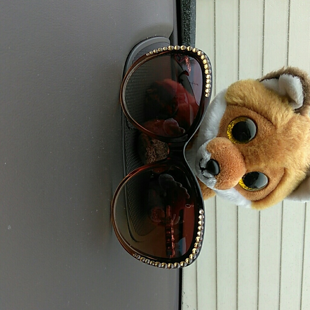Real Crystal Sun Glasses